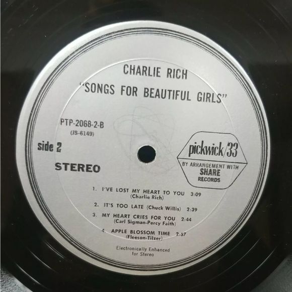 Charlie Rich - Lonely Weekends - 2 RECORD SET / 2 LP'S Vintage Vinyl ~ COUNTRY - Picture 9 of 9